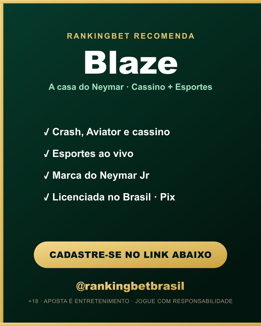 Blaze — casa de apostas licenciada